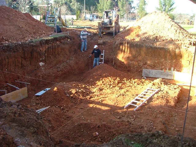 In�cio da obra da nova sala